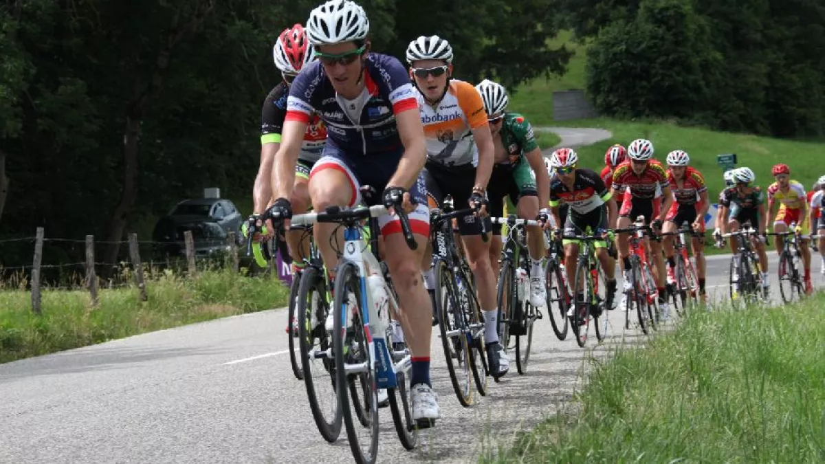 Peloton de la course