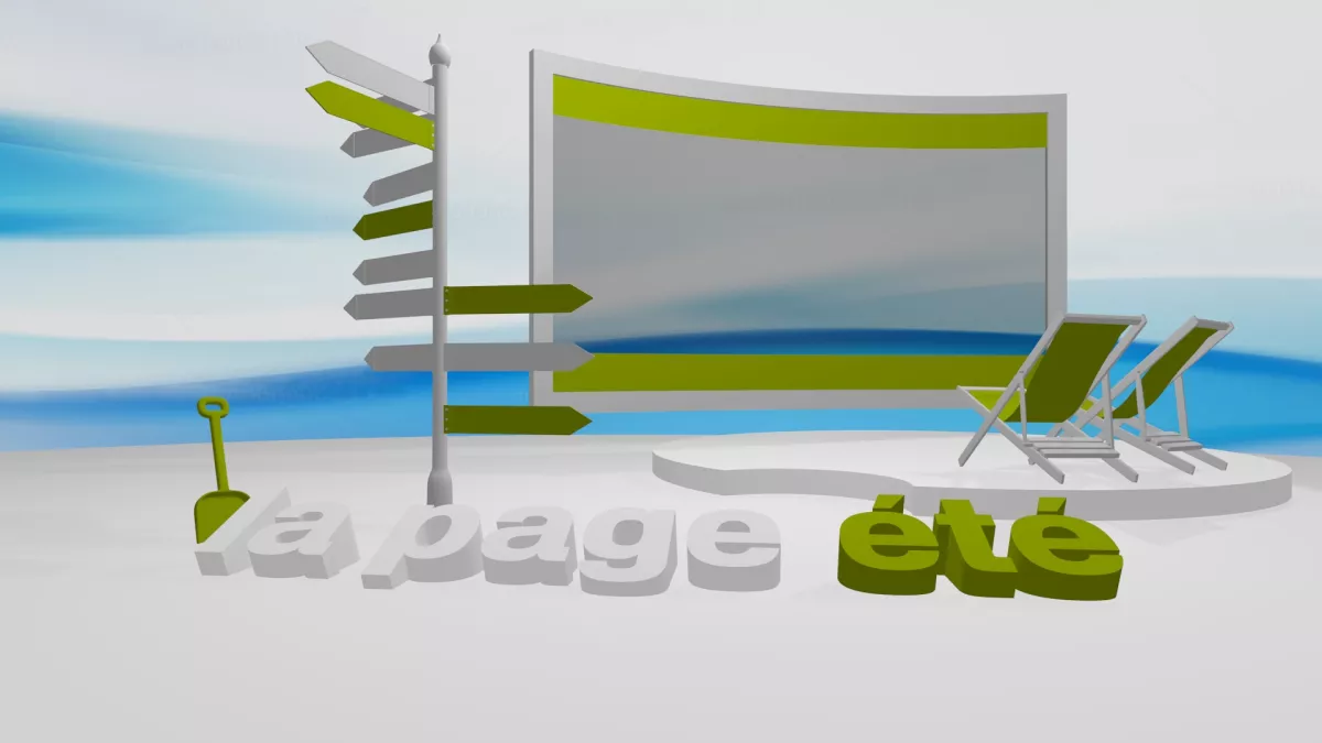 Habillage antenne page été Habillage antenne page été
