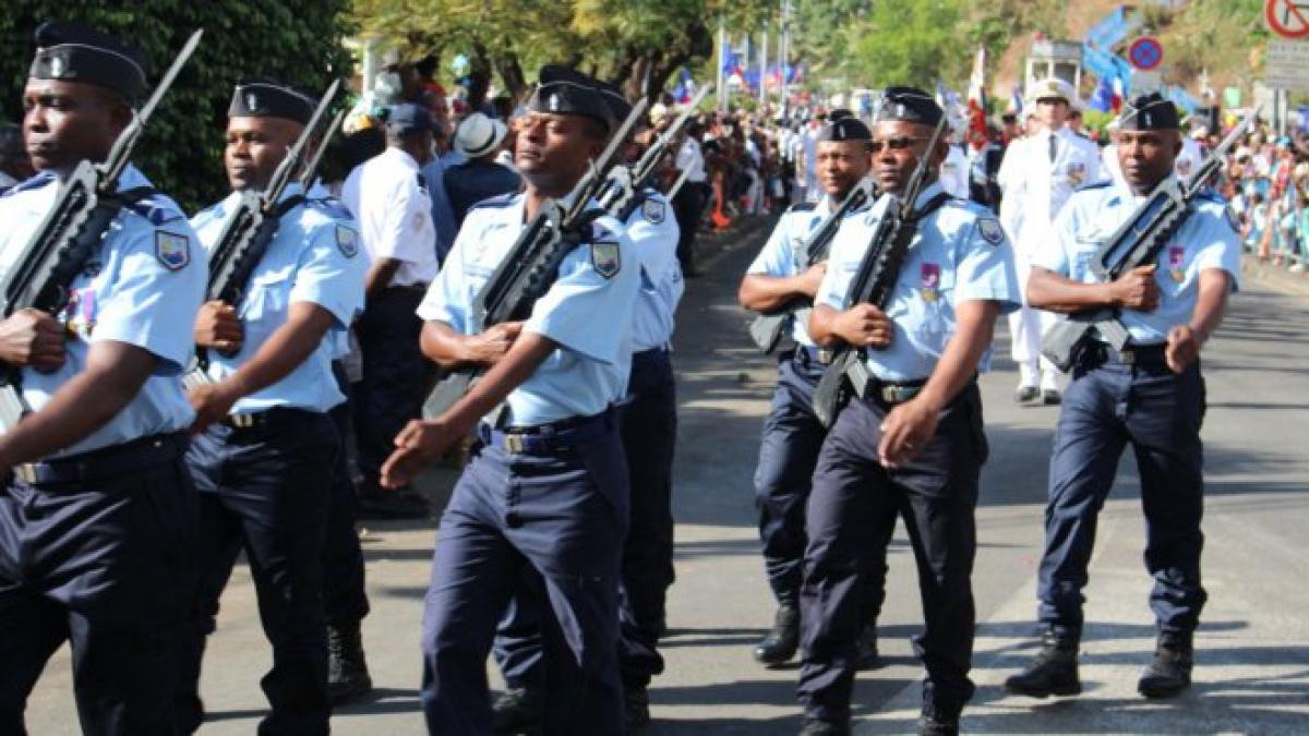 le défilé militaire de Mayotte en direct sur Mayotte 1ère