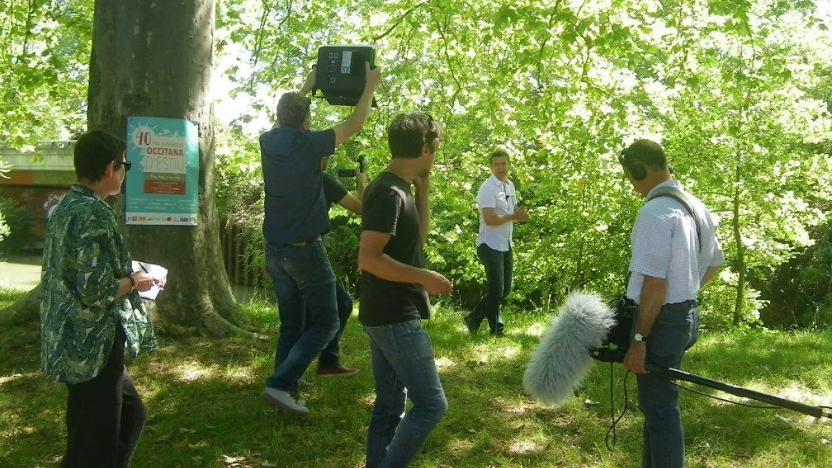 ©Amic Bedel-VAPoccitan Tournage Viure Al Paìs Occitan