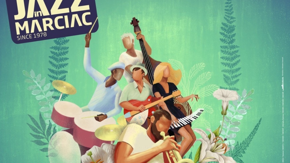 Affiche Jazz in Marciac 2016 horizontale