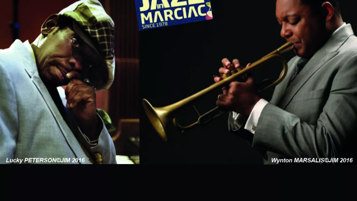 Soirée LIVE sur le web avec Lucky Peterson et Wynton Marsalis Soirée LIVE sur le web avec Lucky Peterson et Wynton Marsalis