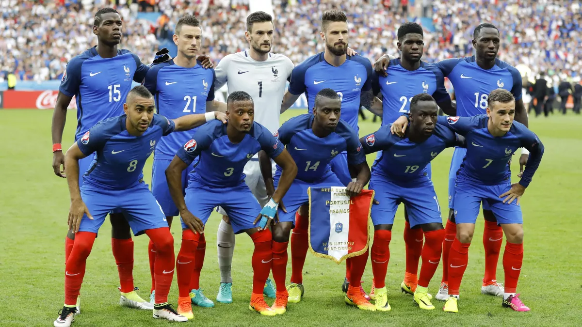 Frank Augstein/AP/SIPA Equipe de France de football