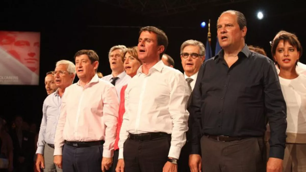Rassemblement de la majorité PS à Colomiers 29 aôut 2016 © MaxPPP Rassemblement de la majorité PS à Colomiers aôut 2016