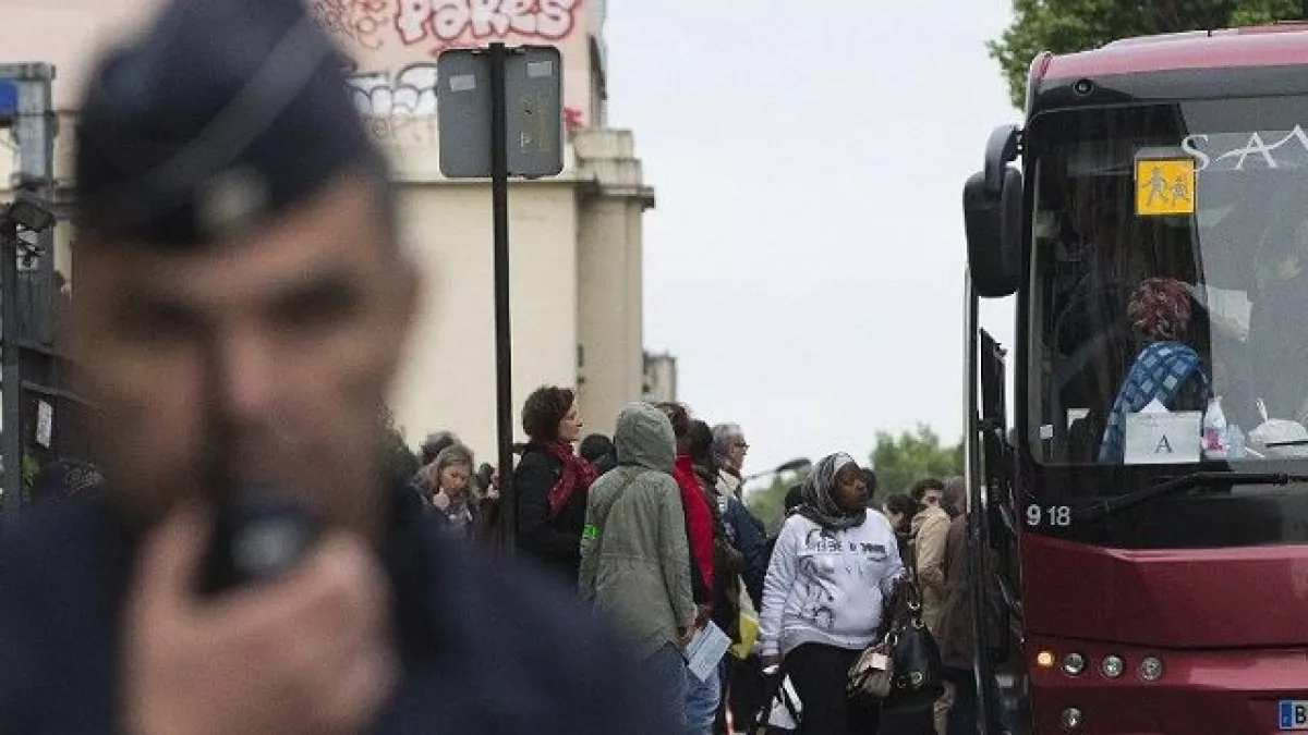 ©AFP-migrants de la jungle de Calais ©AFP-migrants de la jungle de Calais