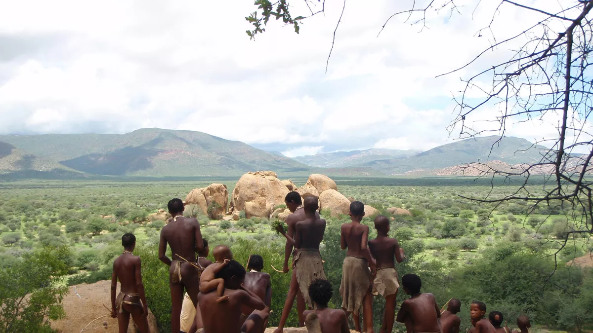 © Autlook Filmsales DES BUSHMEN EN EUROPE