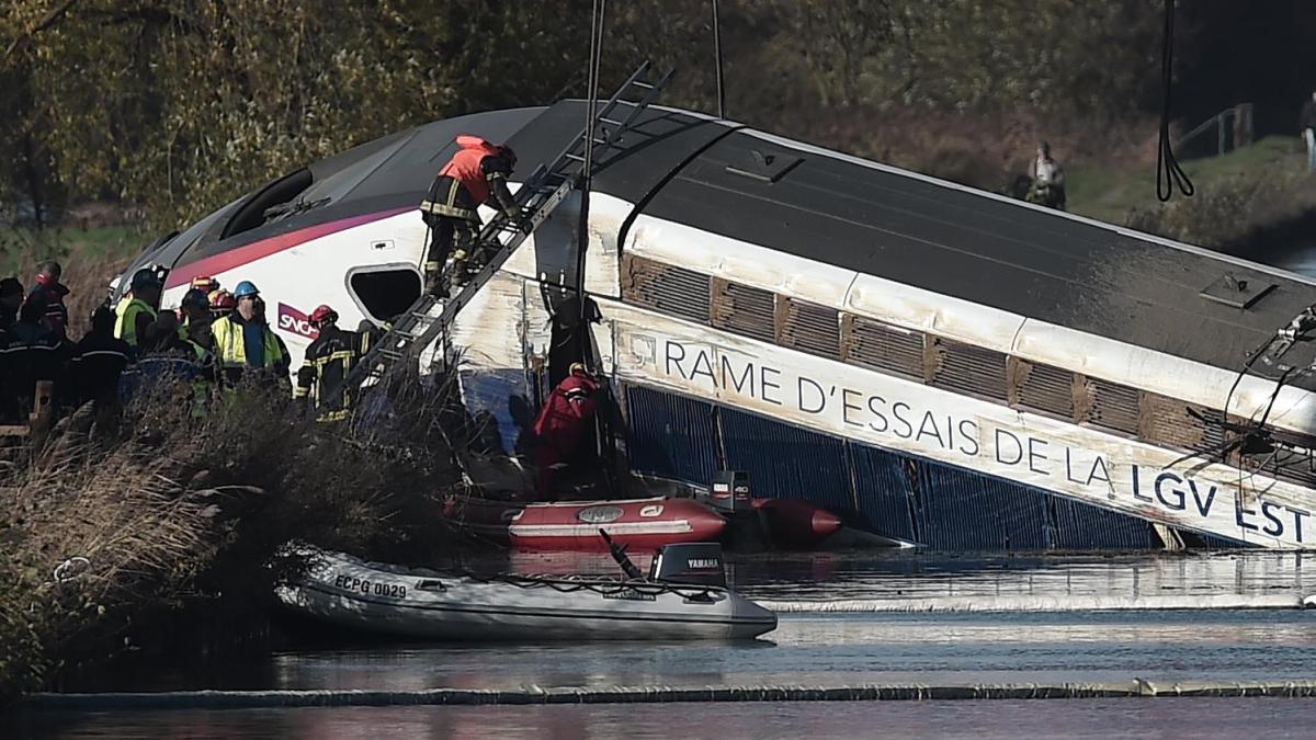 TGV accidenté à Eckwersheim en novembre 2015