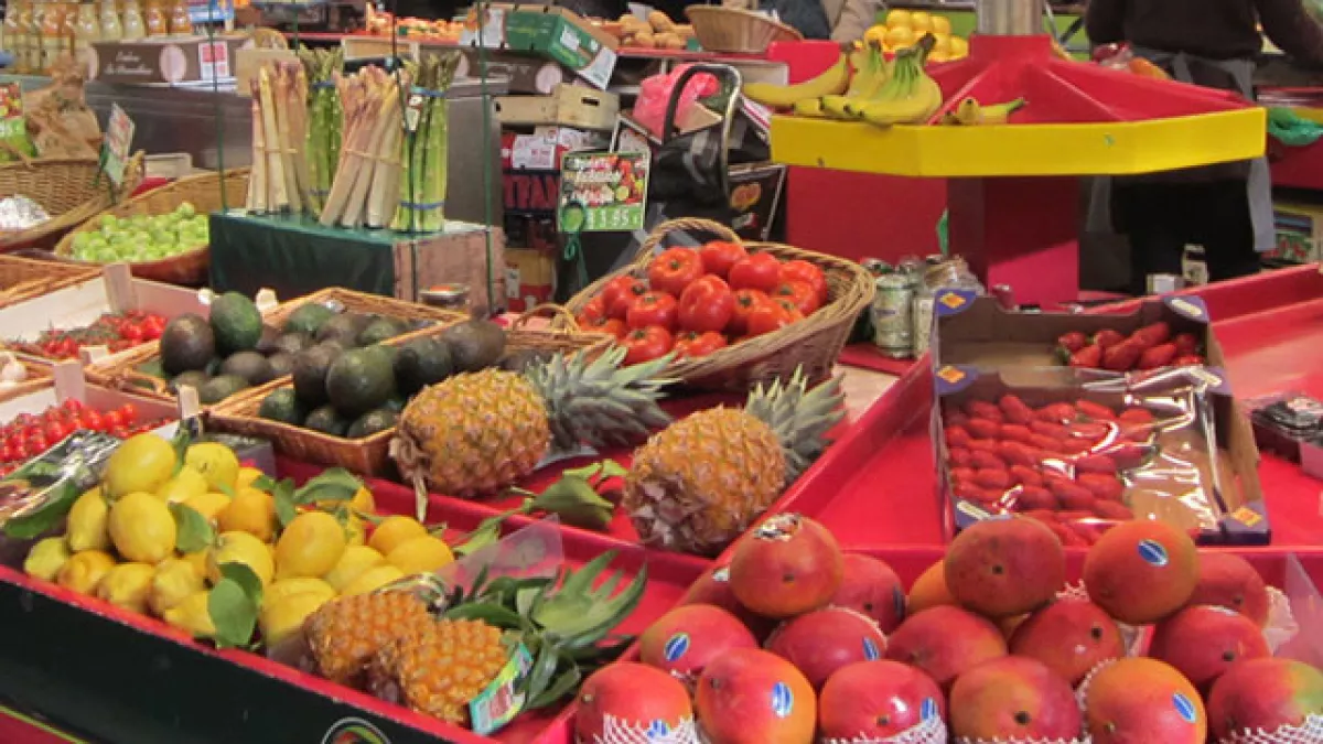 Enquêtes de Région "Bien manger" Fruits et légumes du marché