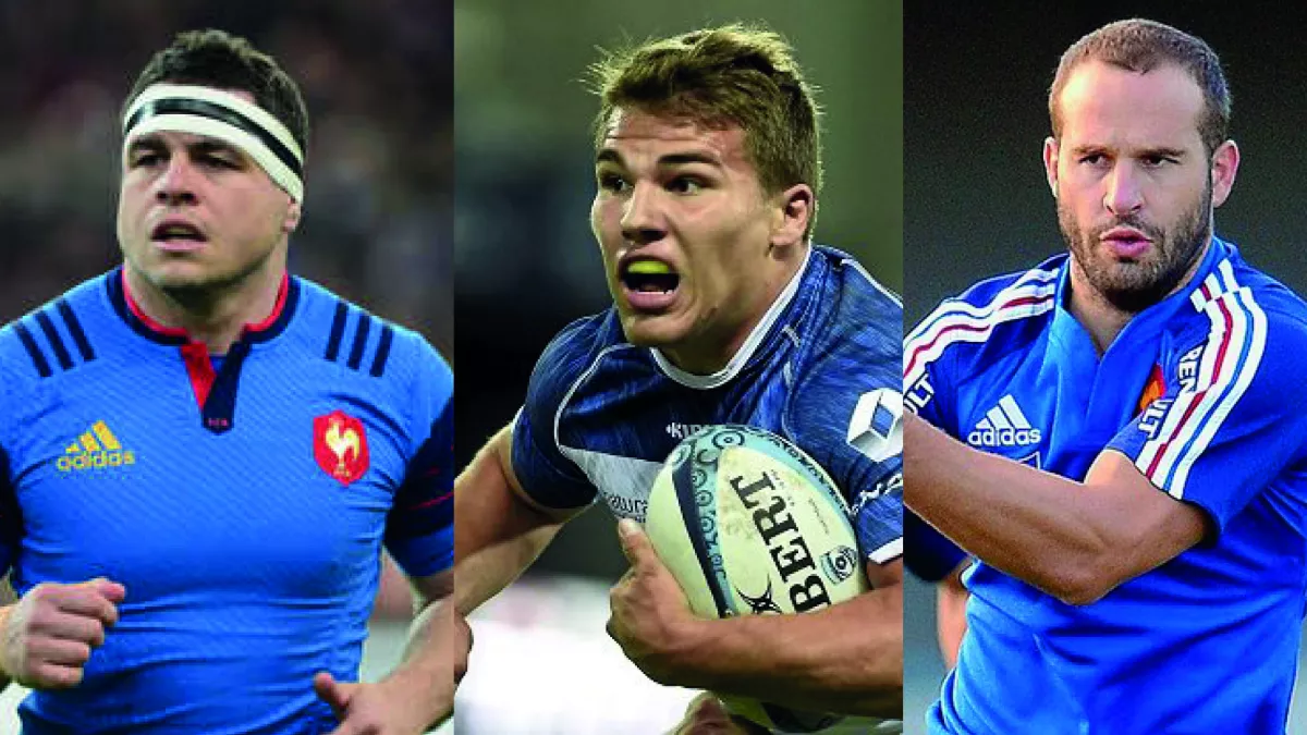 Guilhem Guirado Antoine Dupont Frédéric Michalak Guilhem Guirado Antoine Dupont Frédéric Michalak