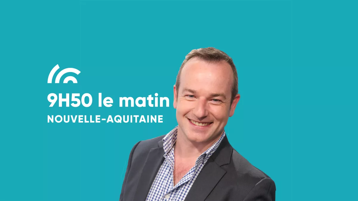 9h50 le matin Nouvelle-Aquitaine présenté par Christophe Zirnhelt Logo 9h50 le Matin Nouvelle Aquitaine et Christophe Zirnhelt