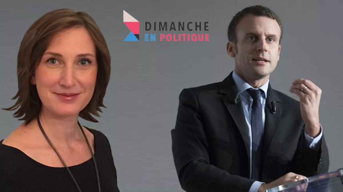 Carole Grandjean et Emmanuel Macron - © MaxPPP Carole Grandjean et Emmanuel Macron - © MaxPPP