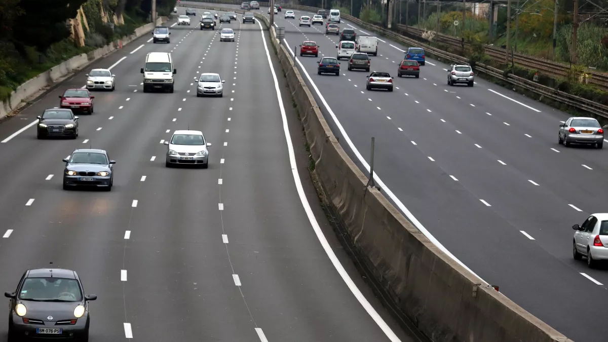 autoroute © PQR NICE MATIN autoroute