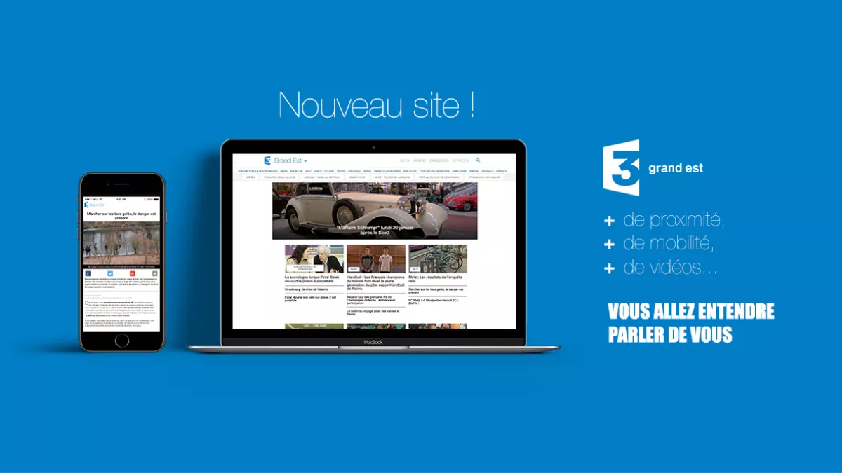 Un nouveau site France 3 Grand Est - crédit FTV Un nouveau site France 3 Grand Est