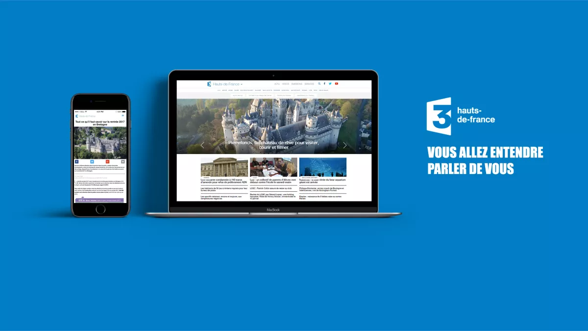 Un nouveau site France 3 Hauts-de-France NUMÉRIQUE