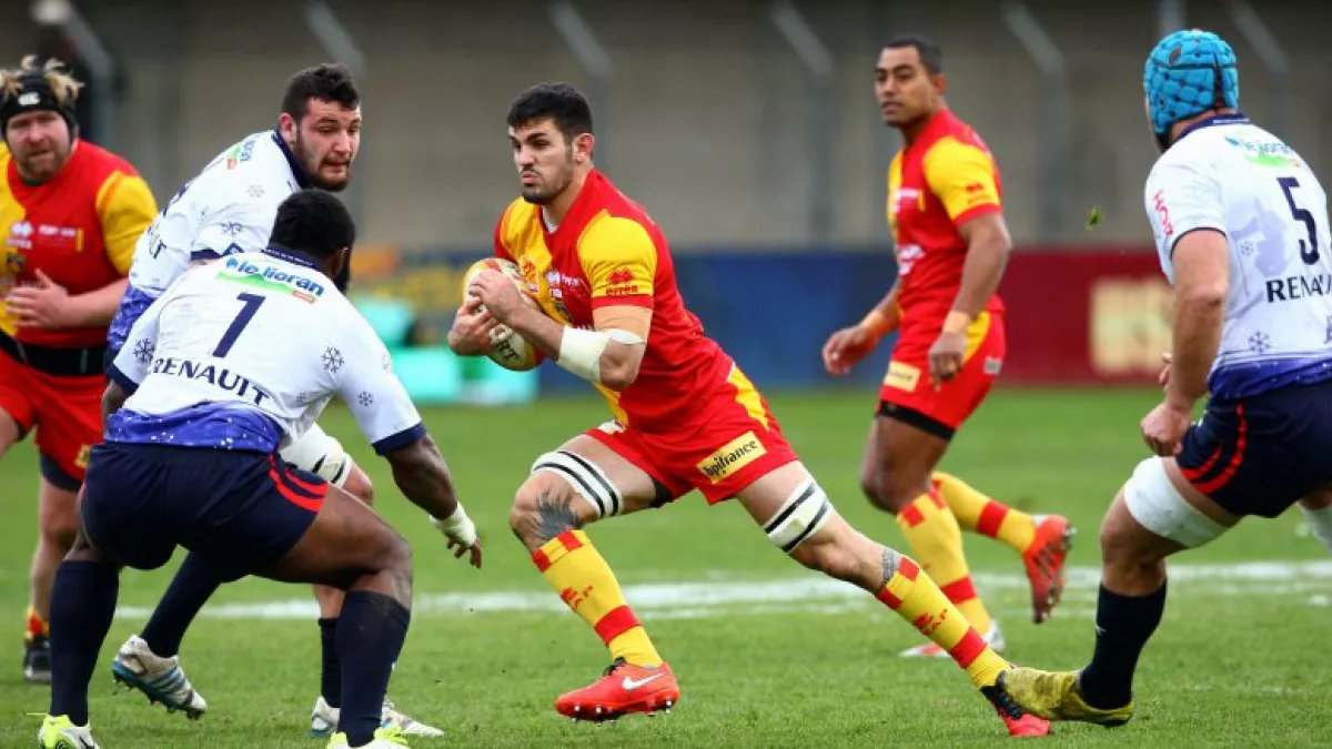 @MAXPPP-US Perpignan-RUGBY PRO D2 @MAXPPP-US Perpignan-RUGBY PRO D2