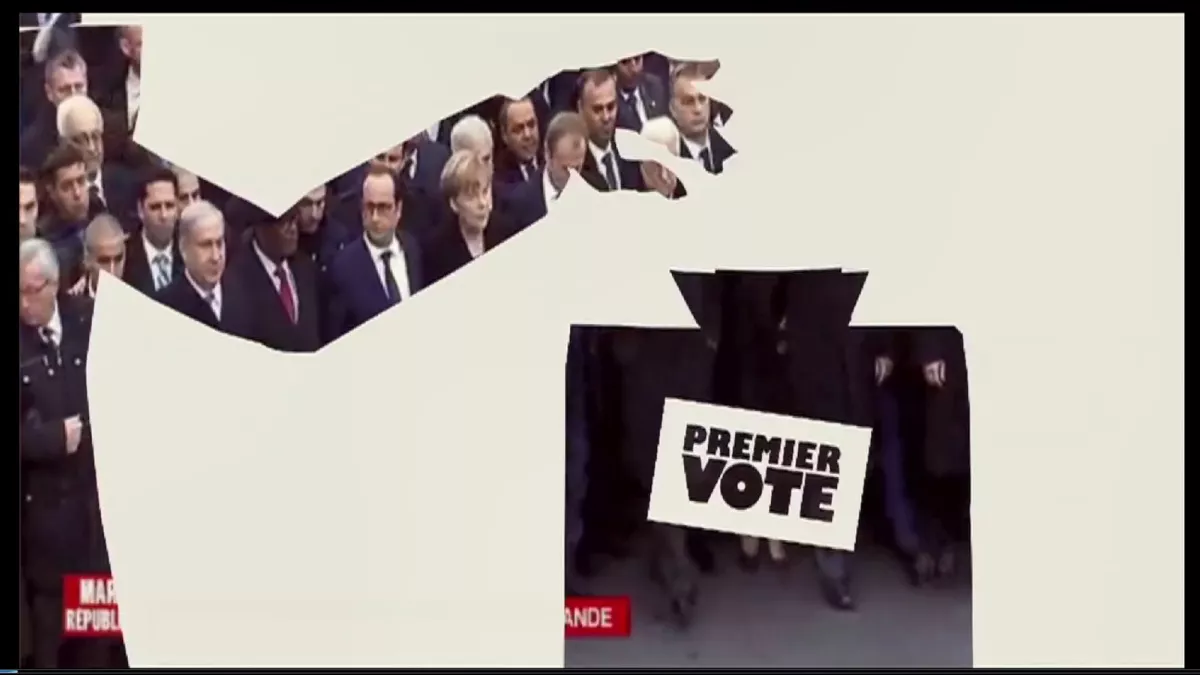 Premier vote - crédit FTV Premier vote