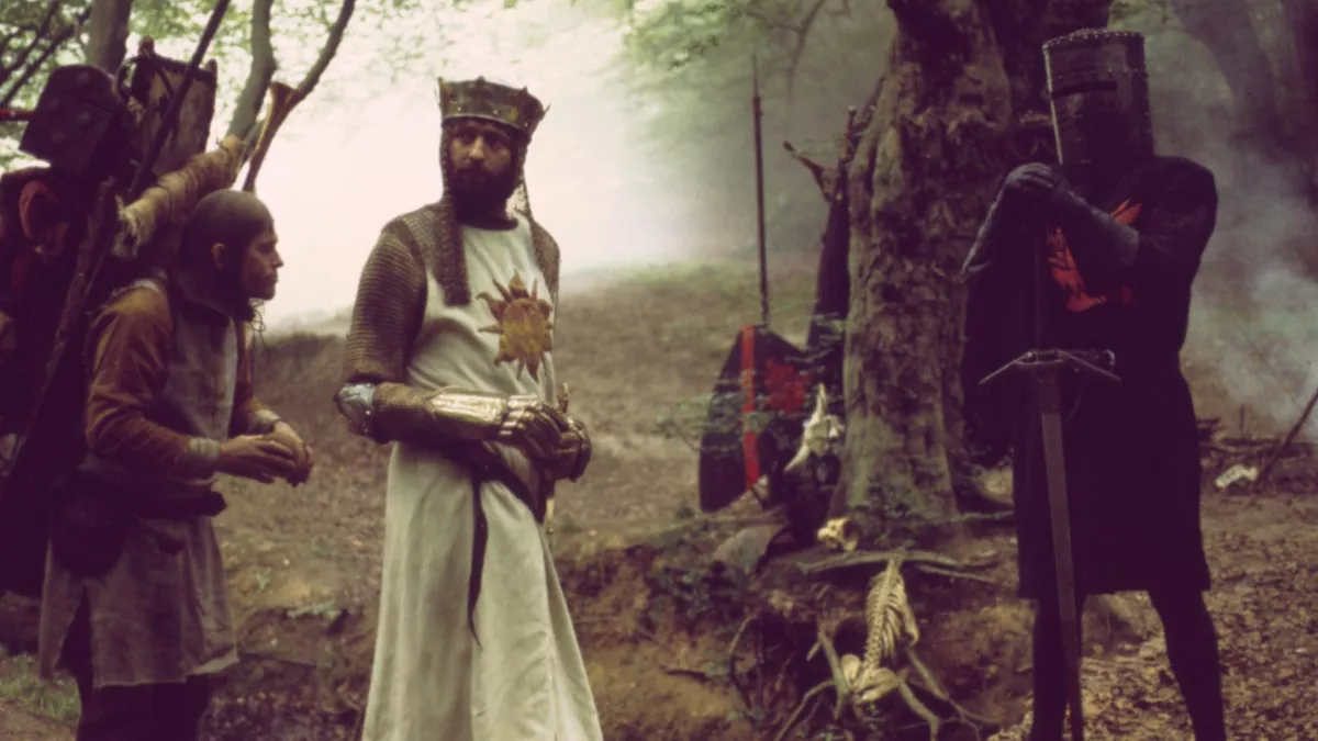 © 1974 National Film Trustee Company Limited. All Rights Reserved. MONTY PYTHON SACRE GRAAL!