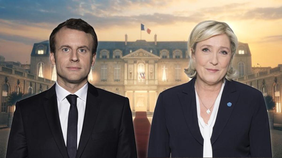 Marine Le Pen et Emmanuel Macron © droits réservés