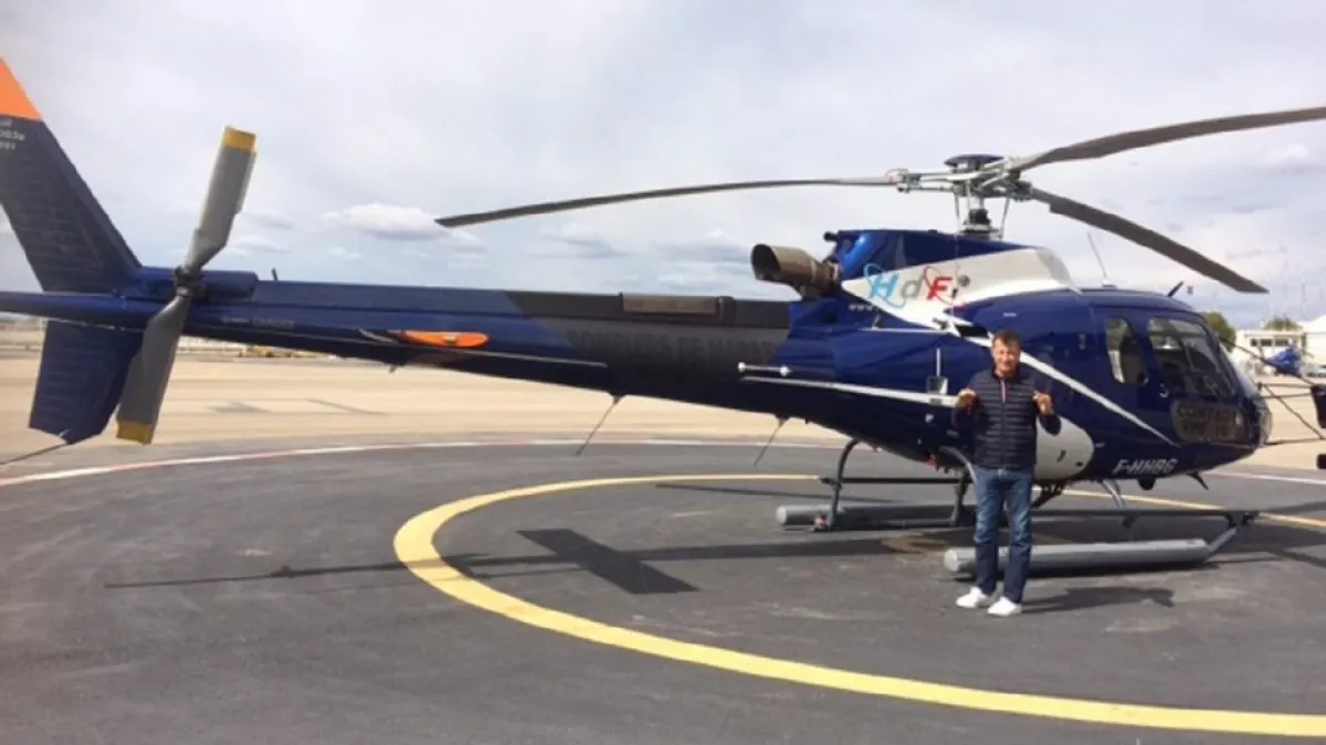 Pierjean Frison sur la base Airbus hélicoptère de Marseille Marignane / © Carnets de Vol Pierjean Frison sur la base Airbus hélicoptère de Marseille Marignane / © Carnets de Vol