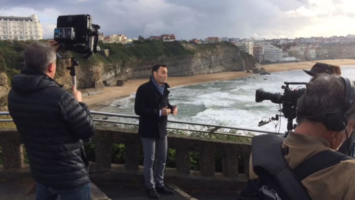 Vincent Dubroca à Biarritz Vincent Dubroca à Biarritz