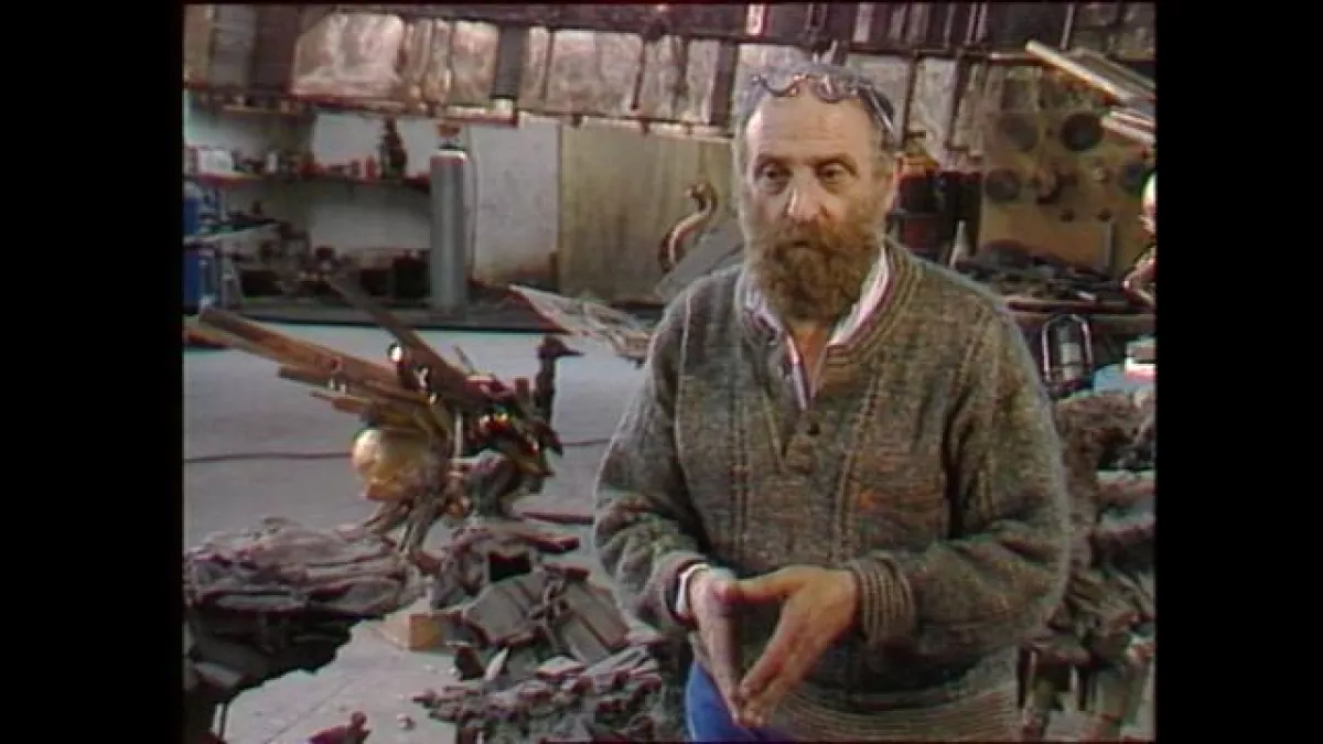 © Cinétévé Le sculpteur César, l’art et la matière