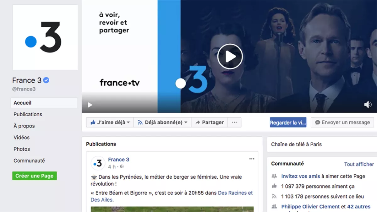facebook france 3 facebook France 3
