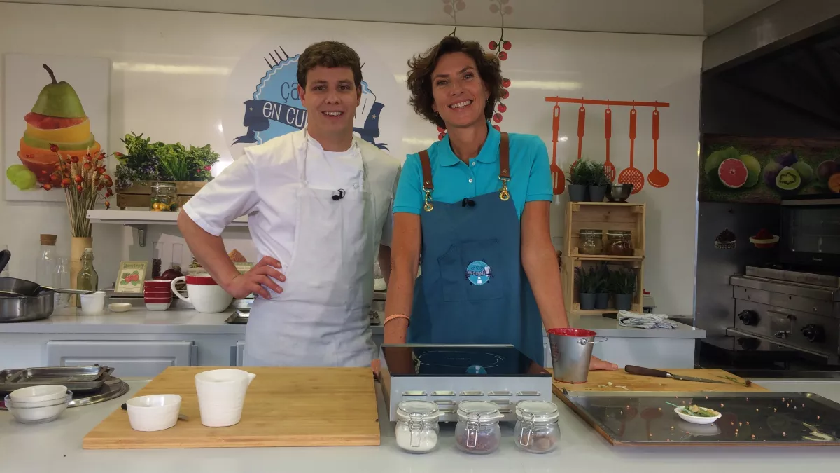 ça roule en cuisine - Morgan Fady et Sophie Menut - crédit FTV ça roule en cuisine - Morgan Fady et Sophie Menut - crédit FTV