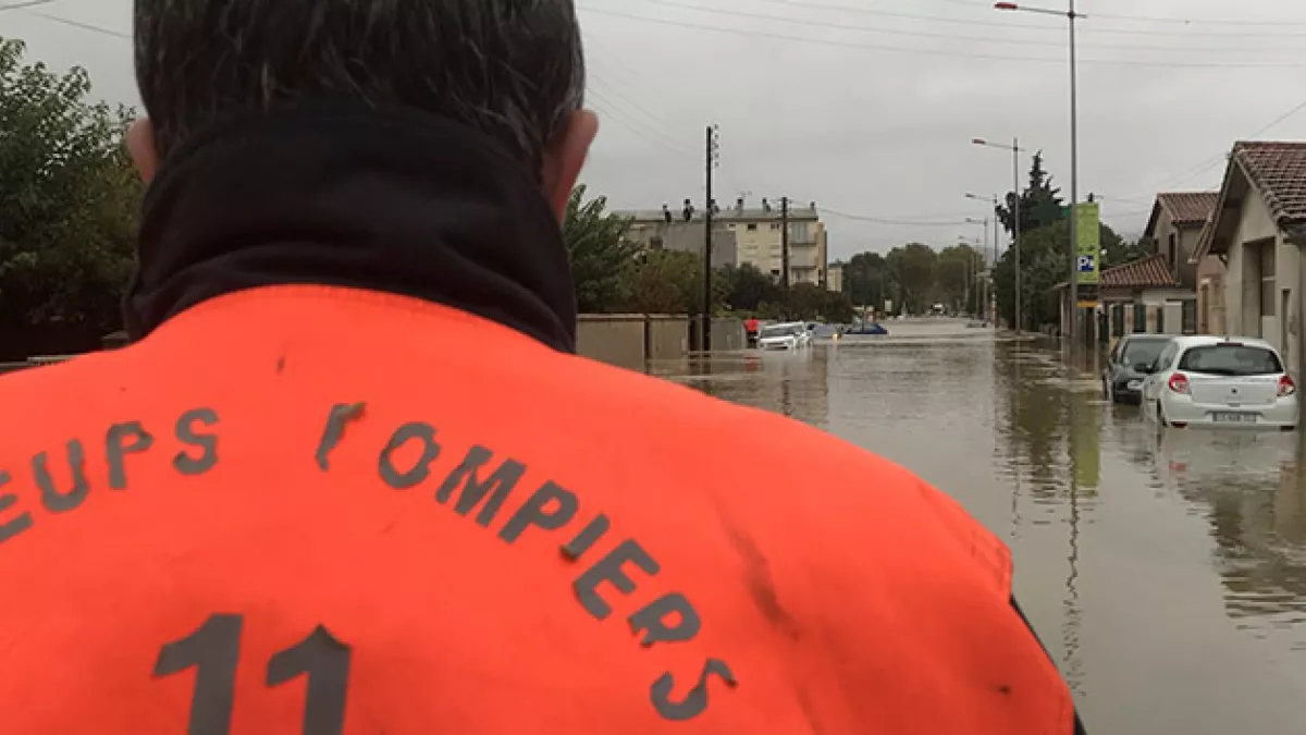 Intepéries dans l'Aude Intempéries dans l'Aude