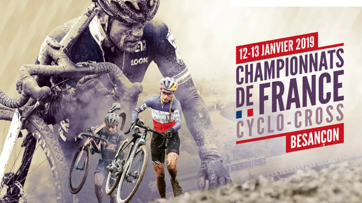 Affiche Championnats de France Cyclo cross 2019 Affiche Championnats de France Cyclo cross 2019