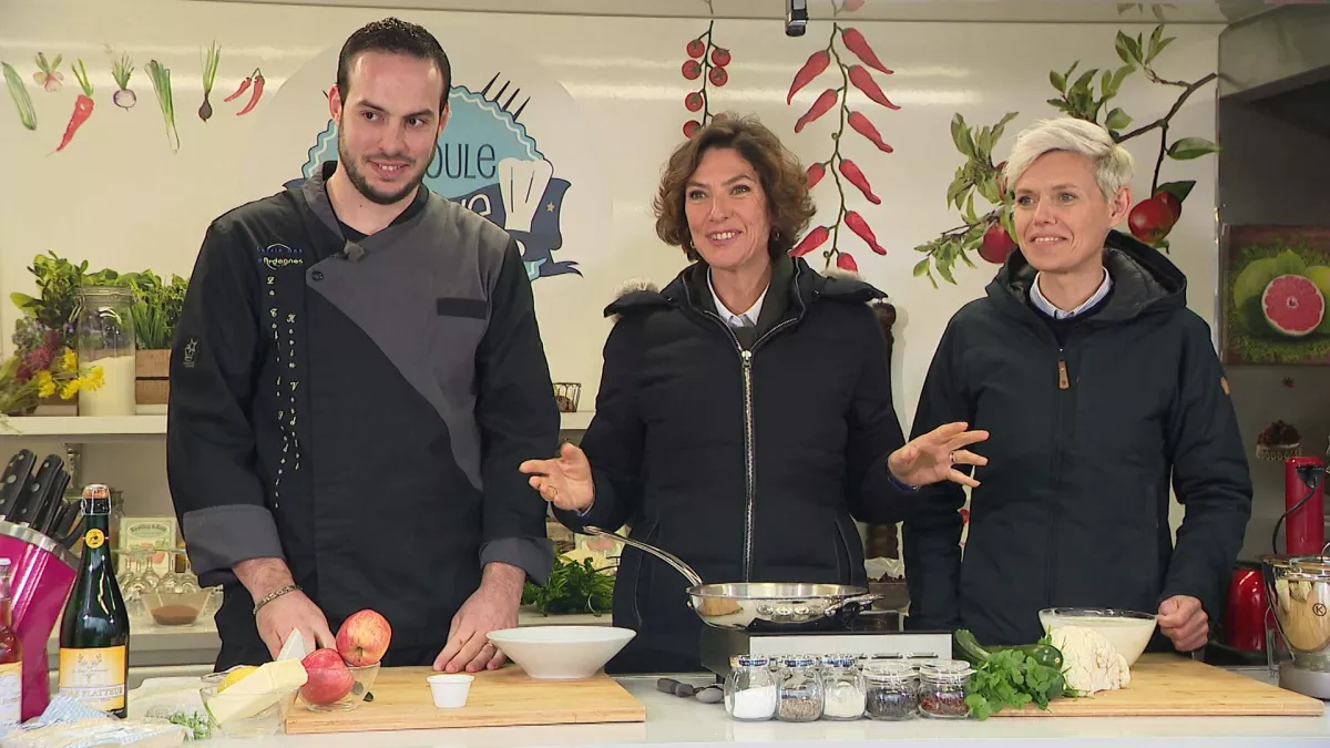 Ça roule en cuisine - crédit FTV Ça roule en cuisine - crédit FTV
