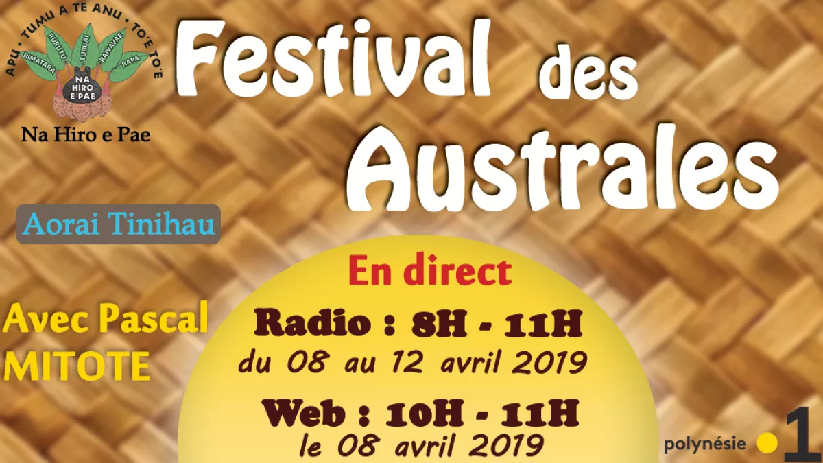 @servicecommunicationLa1ère Visuel Festival des Australes