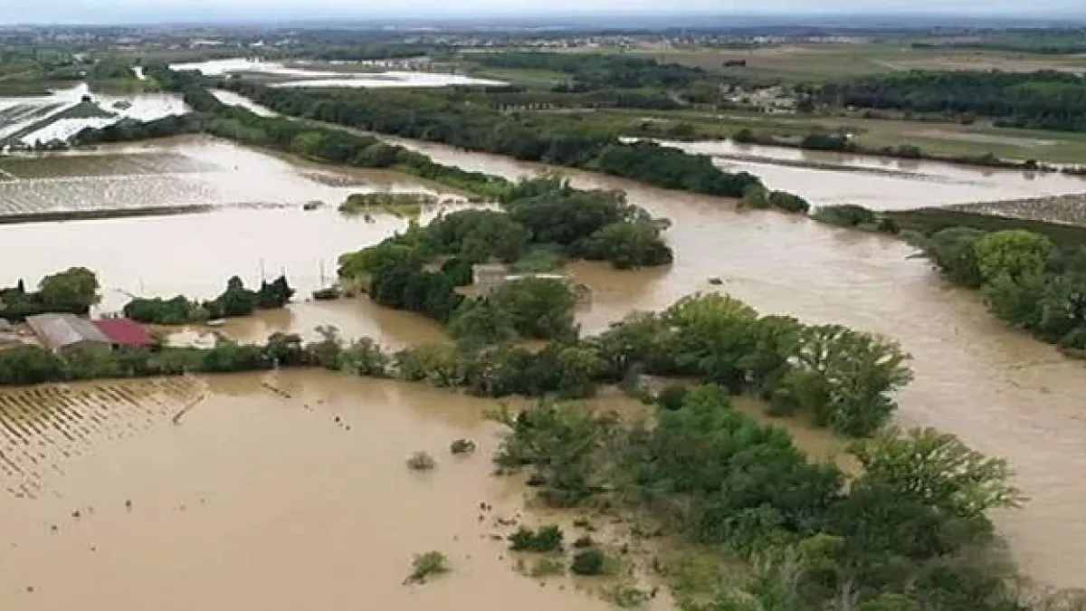 Trèbes sous l'eau Trèbes sous l'eau