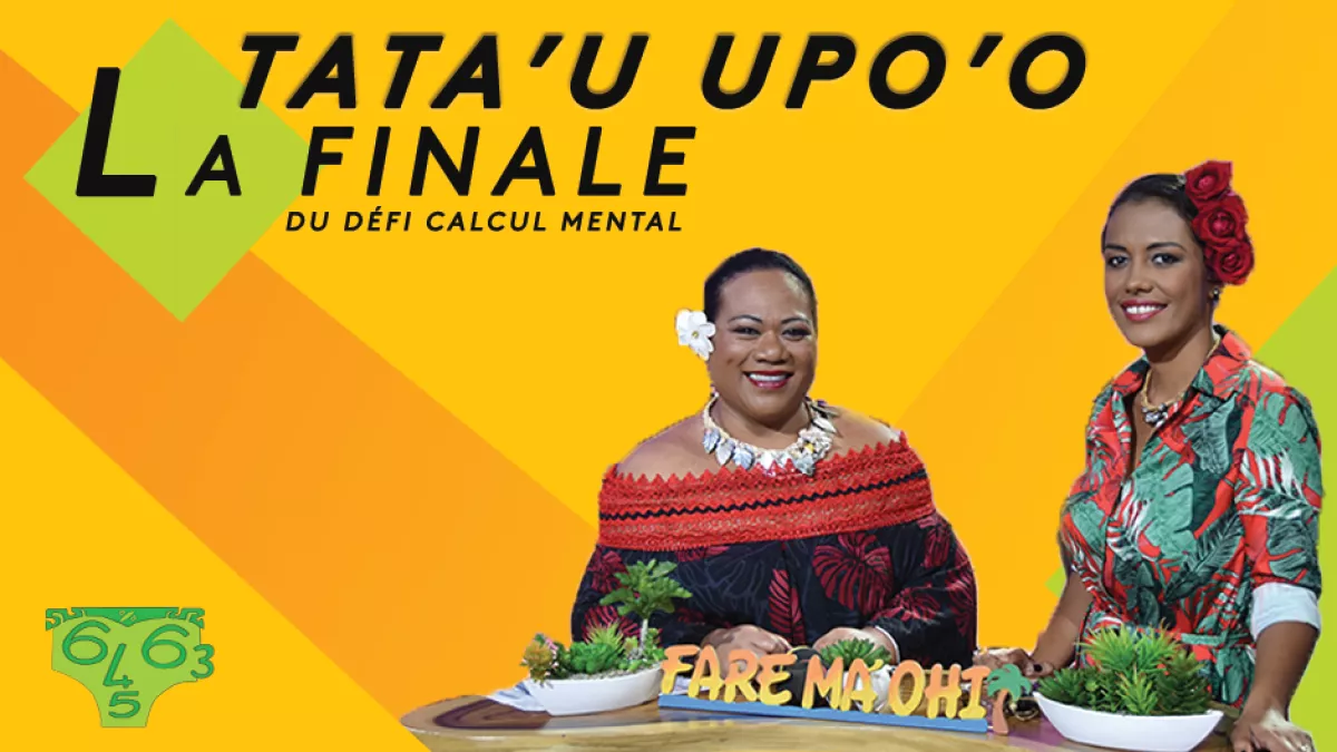 @servicecommunicationpolynésiela1ère La finale de Tata'u Upo'o sur Fare Maohi