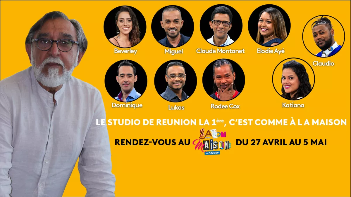 Le Salon de la Maison se tiendra du 27 avril au 5 mai au Parc des Expos à Saint Denis. Réunion 1ère sera sur place et vous attend ! Le Studio de Réunion 1ère, c’est comme à la Maison Le Salon de la Maison se tiendra du 27 avril au 5 mai au Parc des Expos à Saint Denis. Réunion 1ère sera sur place et vous attend ! Le Studio de Réunion 1ère, c’est comme à la Maison