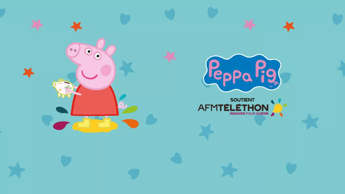 Peppa Pig x Téléthon