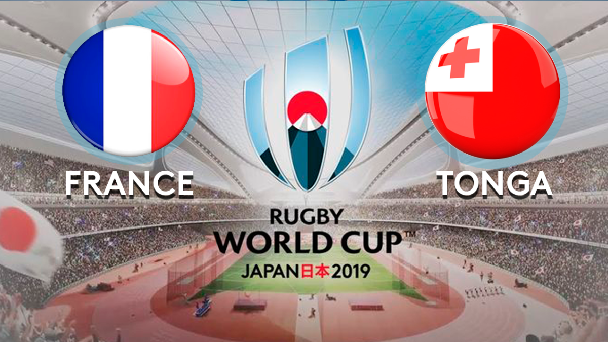 Coupe du monde de rugby 2019 France / Tonga