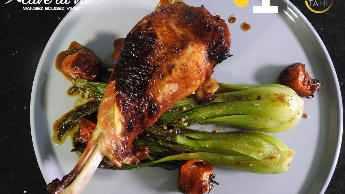 @servicecommunicationpolynesiela1ere ATV#27 - cuisse dinde laquée