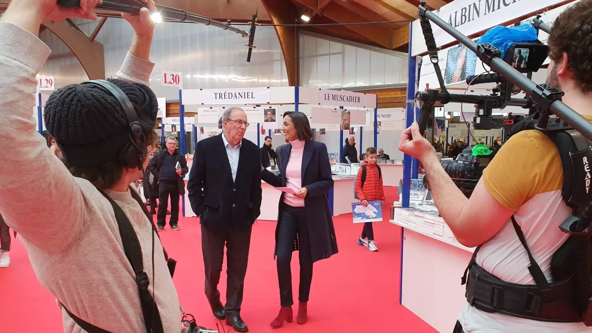 Leïla Kaddour et Christian Signol Leïla Kaddour et Christian Signol