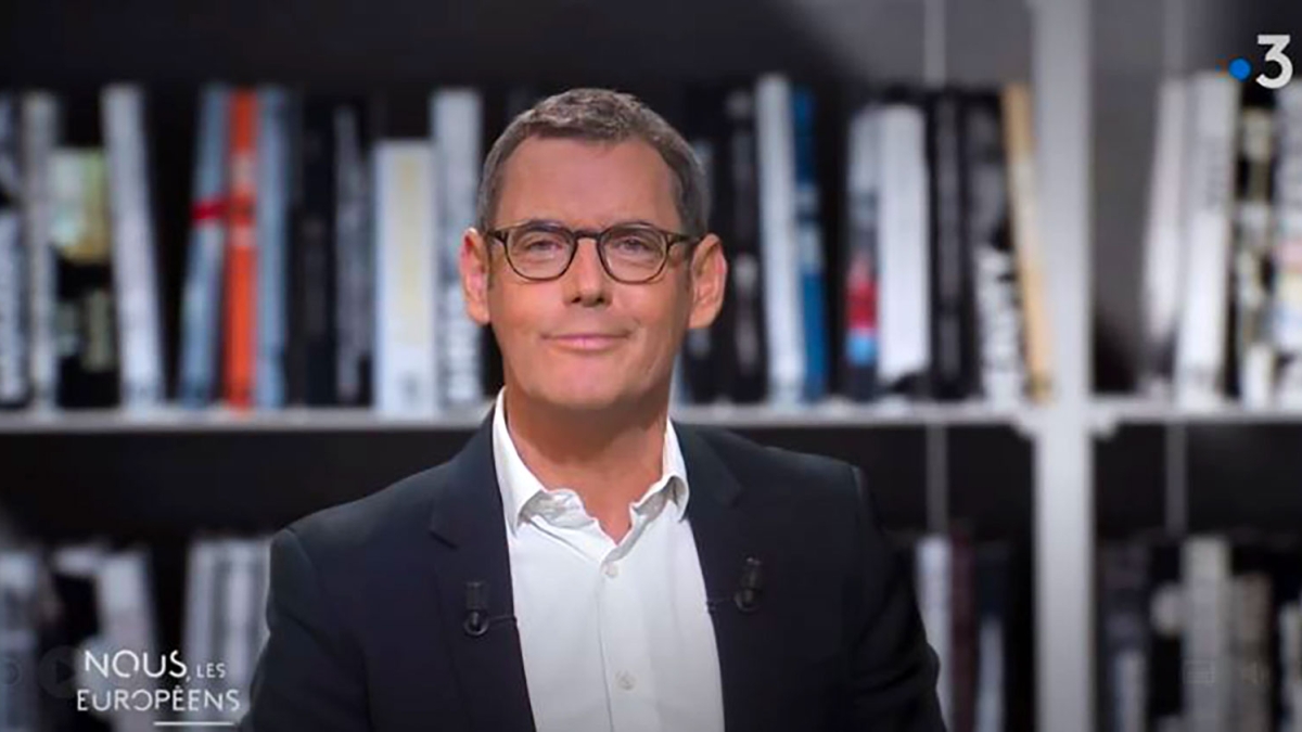 Francis Letellier présente "Nous, les Européens" (c) D. Ghosarossian - Ftv Francis Letellier présente "Nous, les Européens" (c) D. Ghosarossian - Ftv