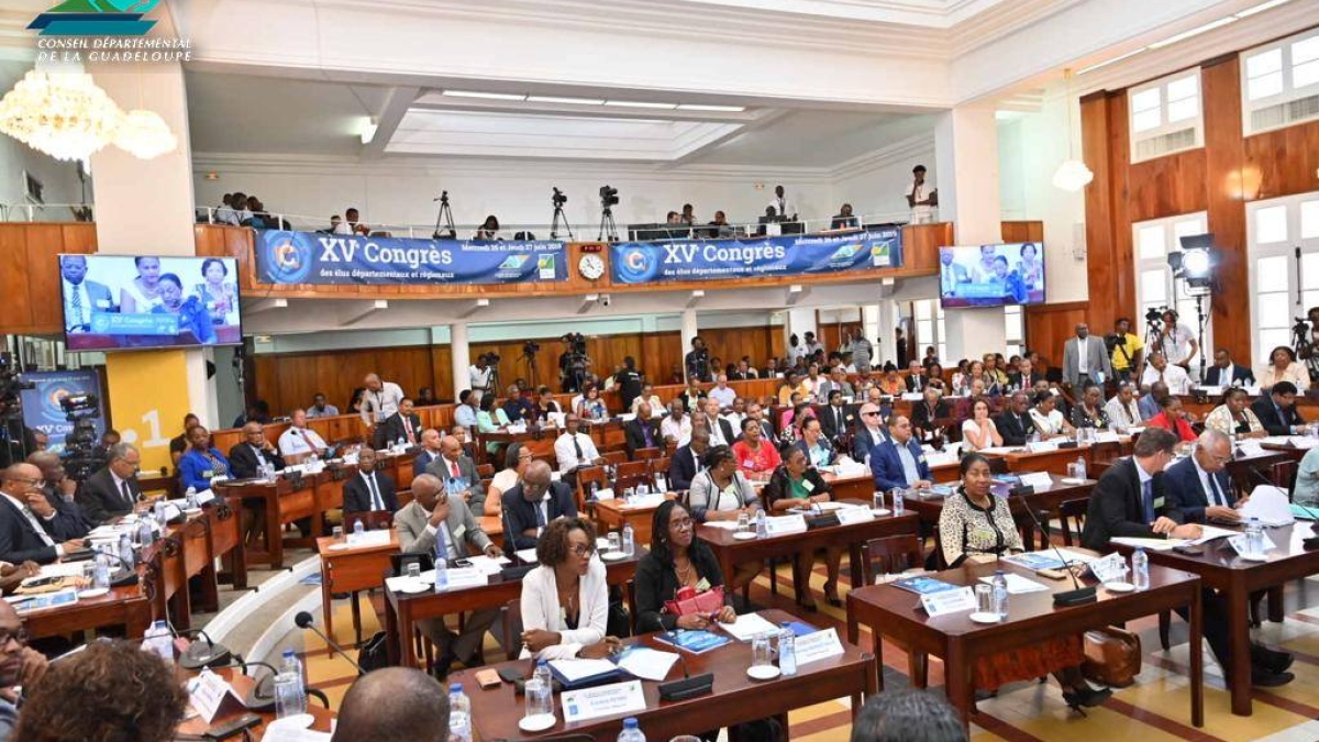 Congrès des élus de Guadeloupe visuel congès juin 2019
