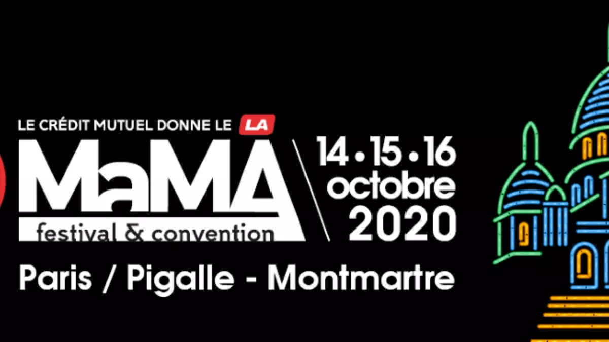 Affiche MaMA Festival 2020 Affiche MaMA Festival 2020