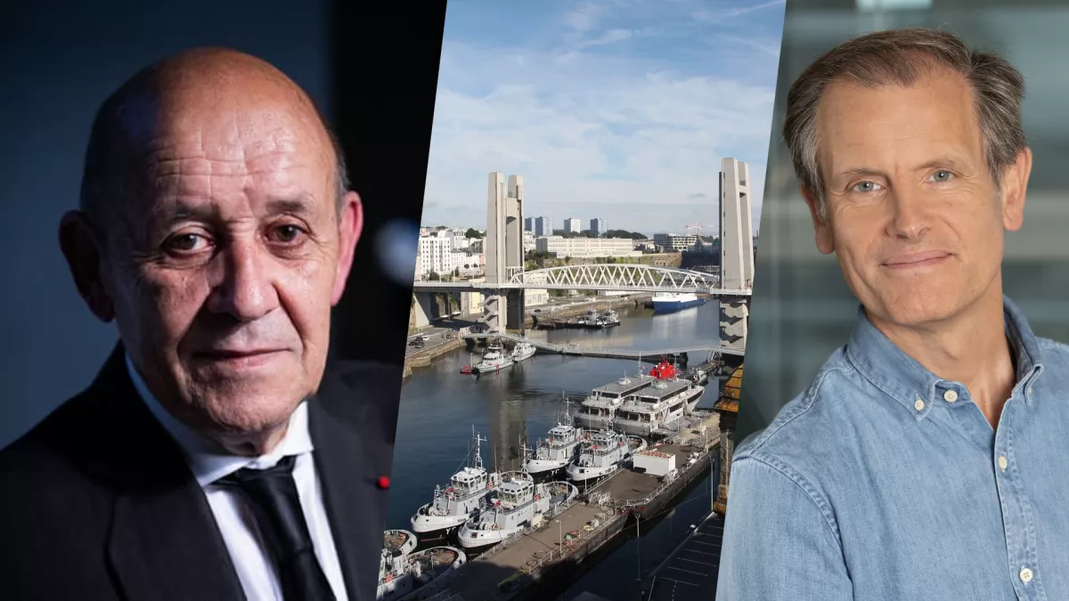 Jean-Yves Le Drian _ Robin Durand