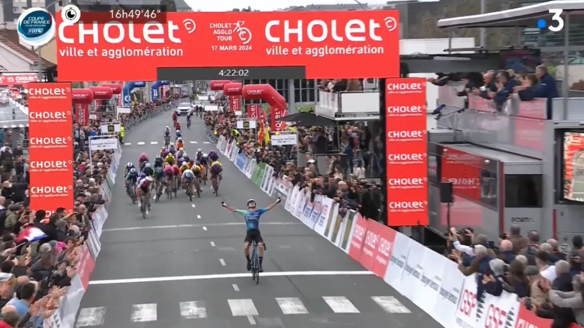 arrivée cholet agglo tour