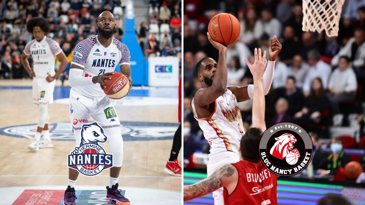 Bandeau basket Pro B Nantes vs Nancy