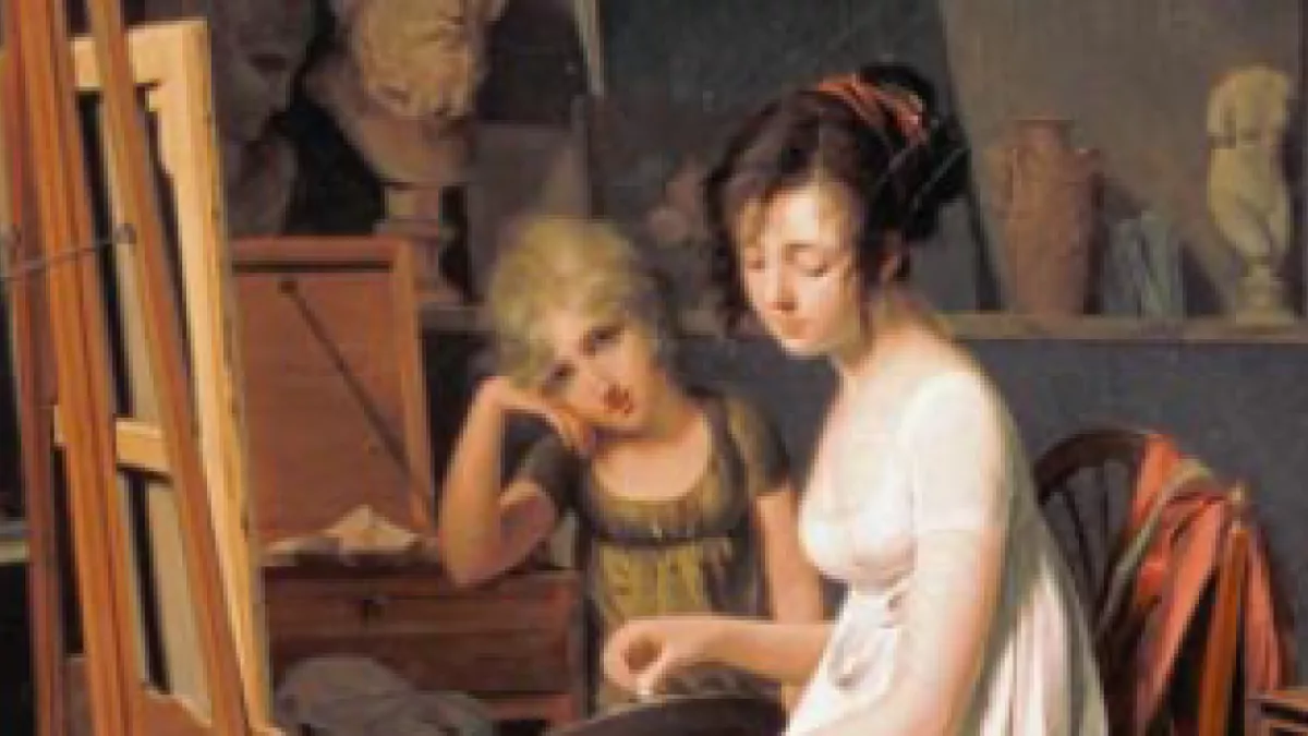 Louis-Léopold Boyer, Atelier d’artiste, 1800 Louis-Léopold Boyer, Atelier d’artiste, 1800