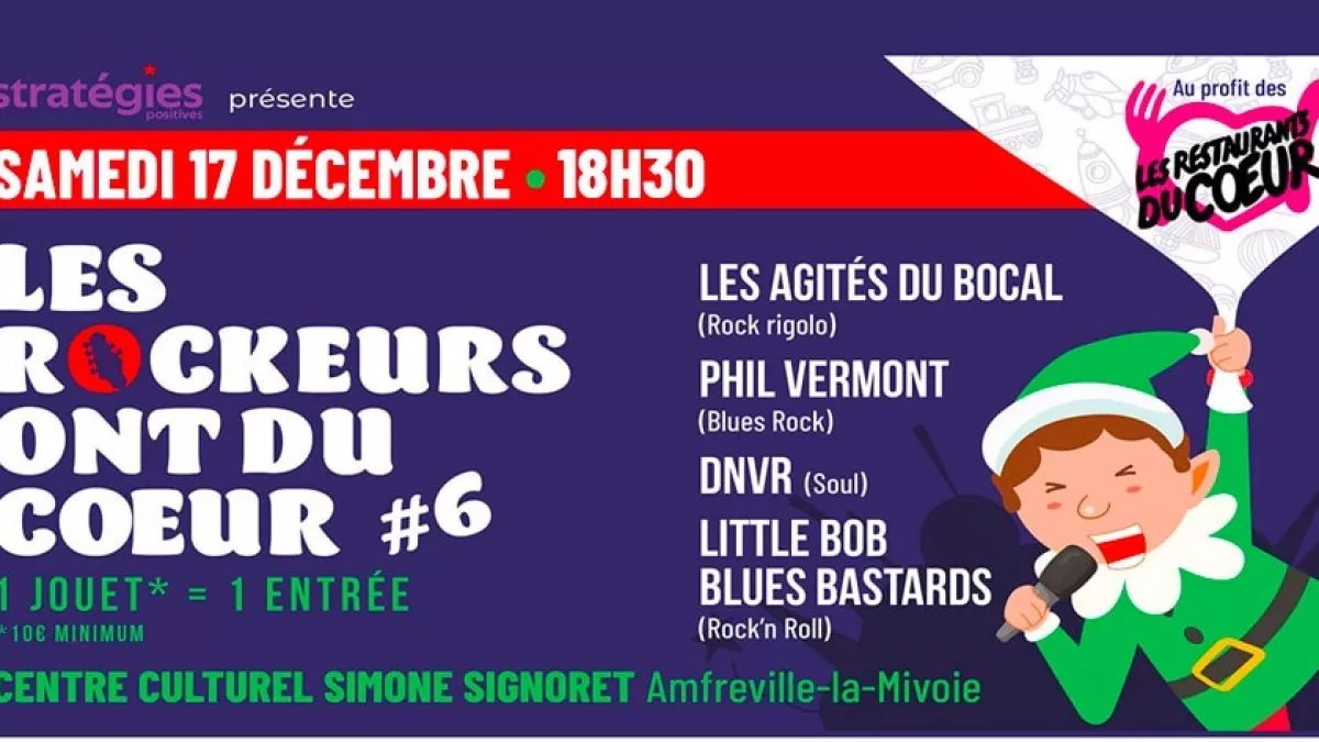 Les rockeurs ont du coeur