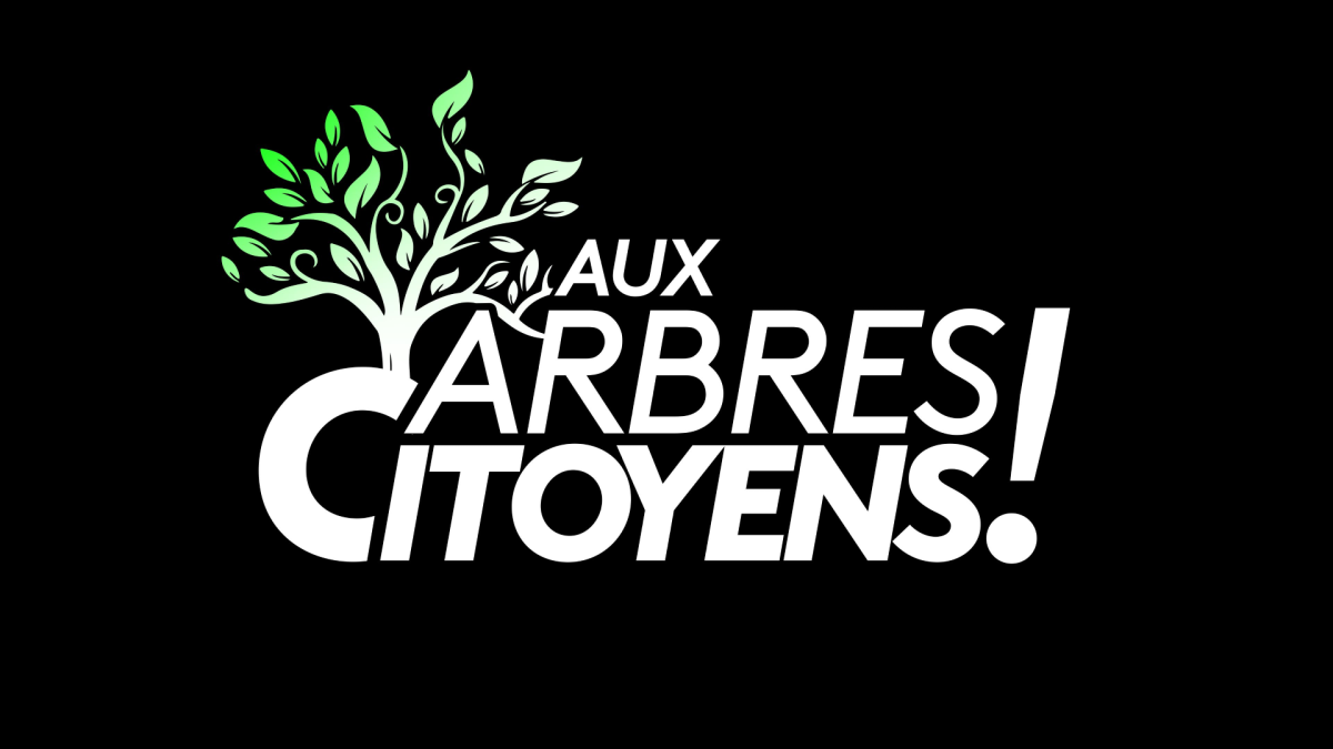 Aux arbres citoyens logo de la mobilisation du 8 novembre 2022