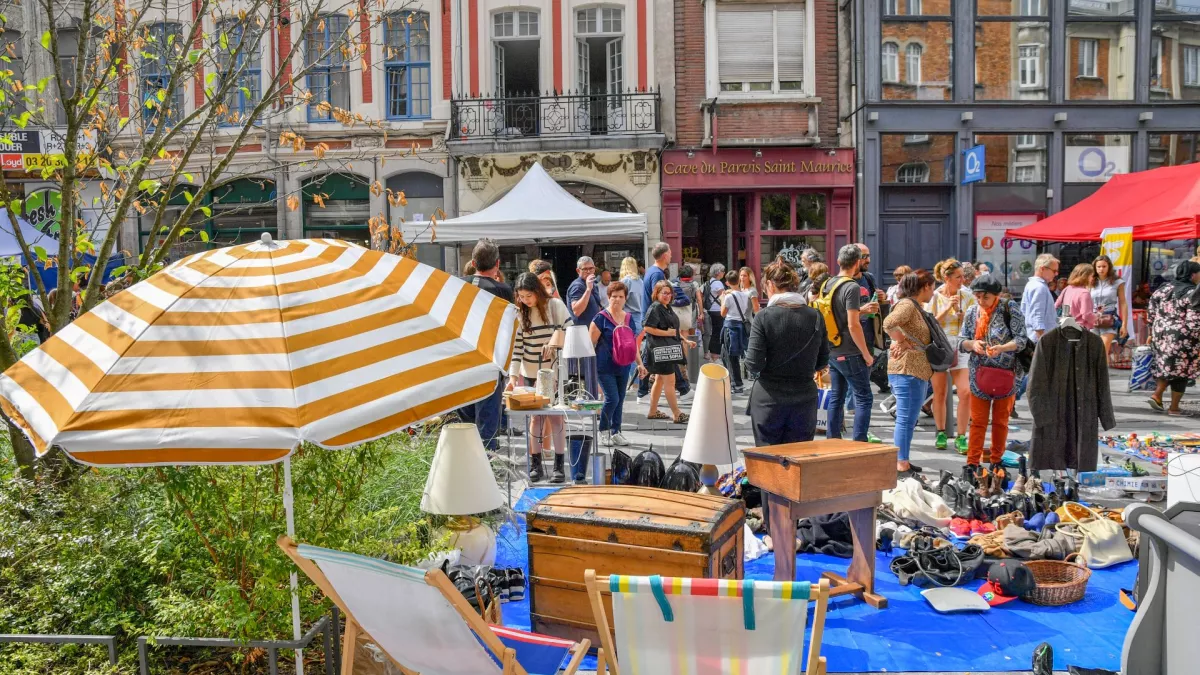 BRADERIE DE LILLE 1920 - Droits Ville de Lille, D Rapaich