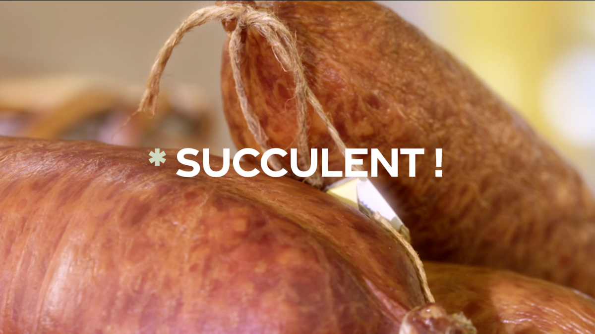 Succulent ! - La saucisse de Morteau - CREDIT FTV Saucisses de Morteau