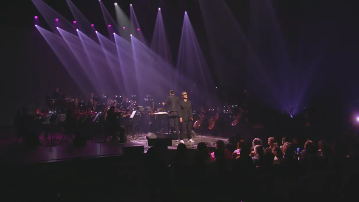 Marc Lavoine concert electro-symphonique